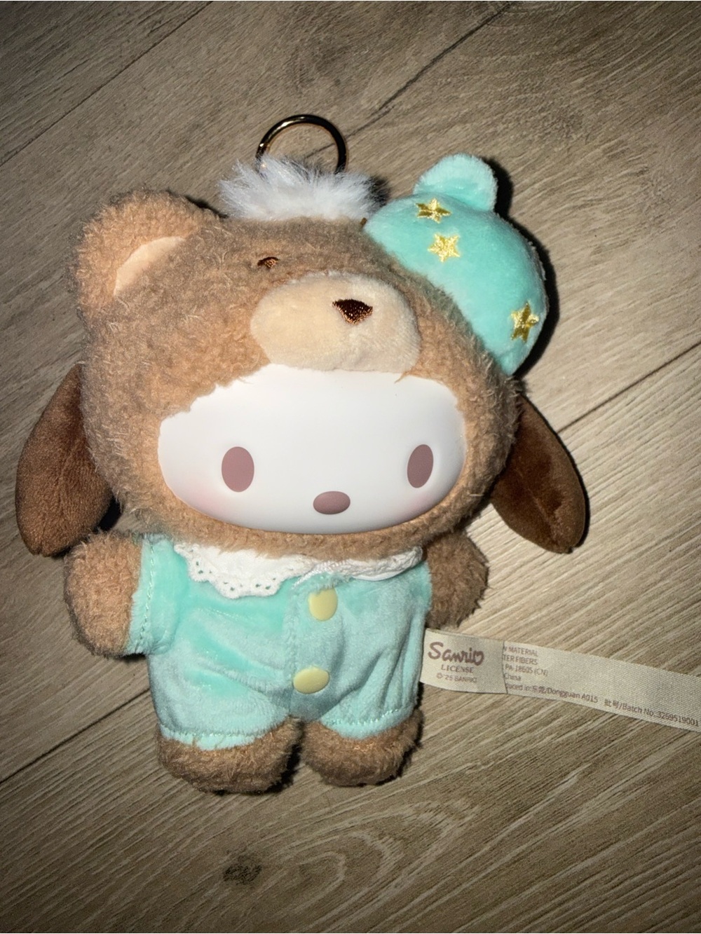 TOPTOY Sanrio Latte Baby Series Pochacco Vinyl Plush Blind Box Pendant Keychain